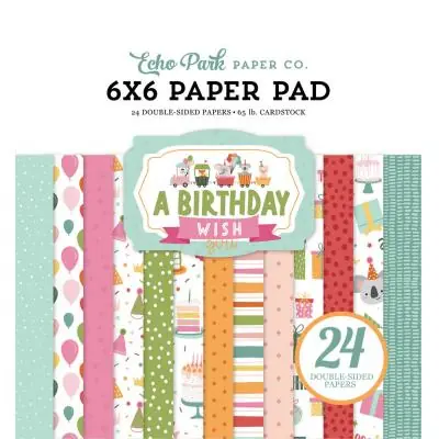 A Birthday Wish Girl - Paper Pad Kracherpreis