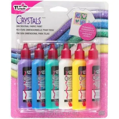 Ausverkauf Crystals Dimensional Fabric Paint