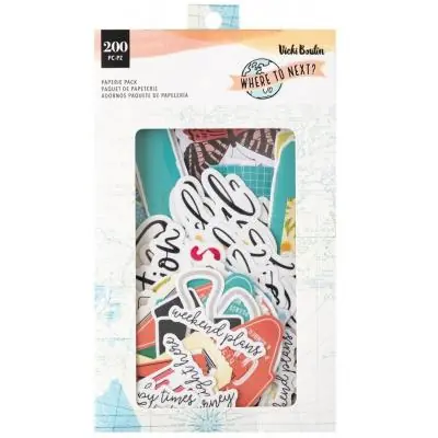 Where To Next - Ephemera, Journaling Spots & Washi Nur Für Kurze Zeit