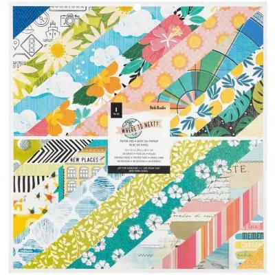 Where To Next - Paper Pad Kostenloser Rückversand