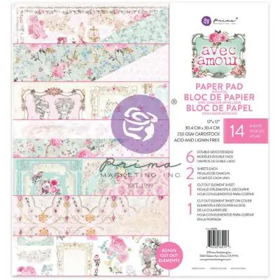 Avec Amour - Paper Pad Heißes Angebot