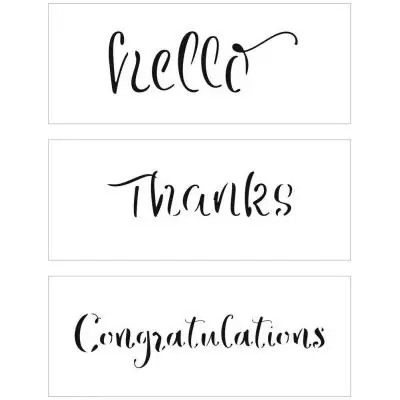 3 Word On One Sheet Bestpreis