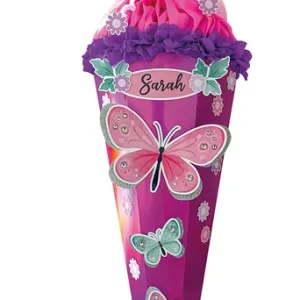 Schultüten-Bastelset Schmetterling Nur Für Kurze Zeit