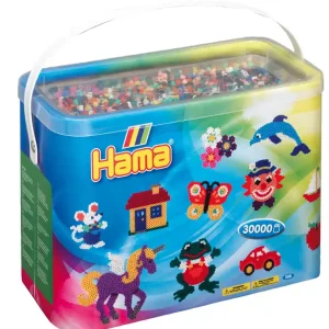 Must-Have Hama Bügelperlen Midi 30.000 Stück in 22 Farben sortiert