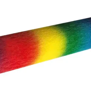 Regenbogen-Bastelkrepp 250x50 cm Original