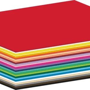 Markenware Tonpapier-Sortiment Paket IV, 500 Blatt, DIN A 4