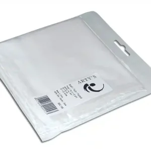 Reinseide handrolliert 55x55cm Echt