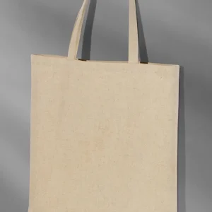 Großhandel Einkaufstasche natur, kurze Henkel 38x42cm