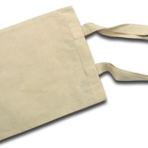 Beliebt Baumwoll-Tragetasche 24x28cm, natur XL-Henkel, gewaschen