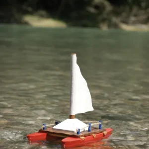 Wochenendangebot Bausatz ”Katamaran” 1 Stück ca. 17 x 17,5 x cm