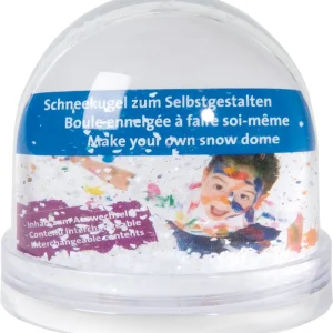 Geprüft Schneekugel zum Selbstgestalten 9 x 8,5 cm