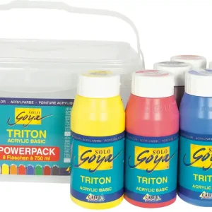 Echt Triton Acrylic Basic Powerpack 8 Farbtöne à 750 ml