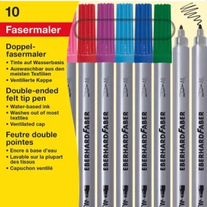 Sonderaktion Eberhard Faber Doppelfasermaler 10 Farben
