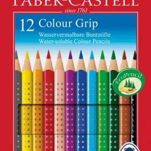 Farbstift-Etui Colour Grip 12 Farbstifte im Kartonetui Großhandel