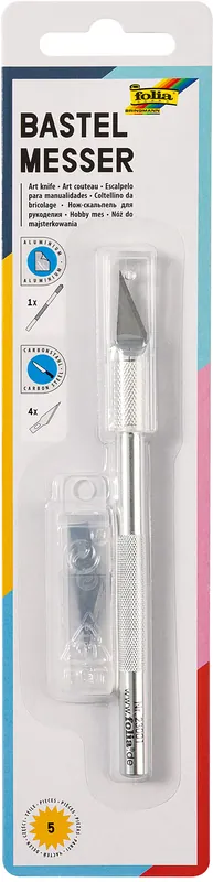 Meistverkauft Metall-Skalpell mit 3 Ersatzklingen