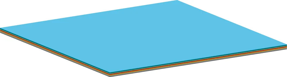 Im Trend Fotokarton-Sortiment III, 50 Bogen sortiert, 50 x 70 cm