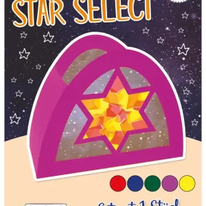 Laternen Bastelset Star select Farbe: pink Mengenrabatt