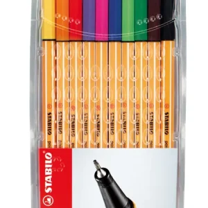 Stabilo Point 88, 0,4mm, 10 Farben sortiert Markenware
