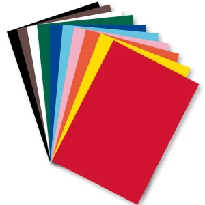 Tonpapier 130g/m², DIN A3, 50 Blatt, farbig sortiert Sichere Zahlung