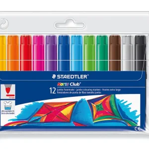 Kostenloser Versand Noris Jumbo 12-er Etui Fasermaler Dreikantig ergonomisch