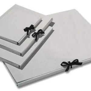 Sammelmappe aus Graupappe, DIN A4 ohne Druck, mit Band Top-Seller