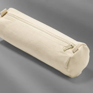 Mäppchen mit Reißverschluss Baumwolle natur, ca. 22,5x7,5cm Wochenendangebot