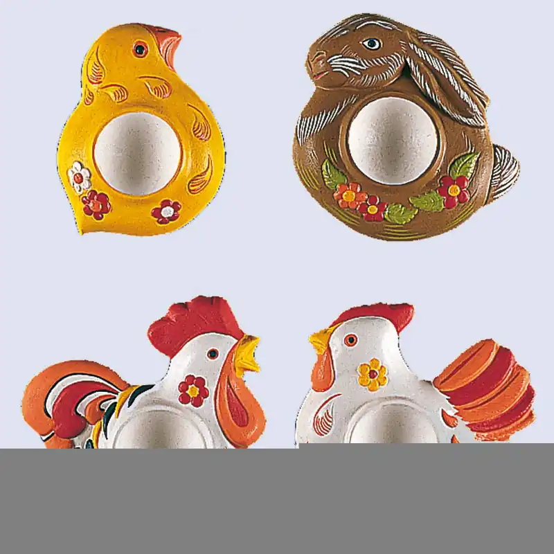 Direktkauf Gießform Eierbecher 4-fach