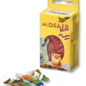 Mosaik-Glassteine 10x10mm, 200g, 300 Stk. Top-Qualität