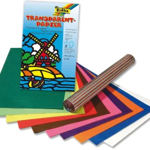 Mengenrabatt Bastelmappe Transparentpapier