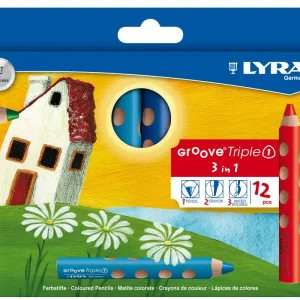 GROOVE Triple 12 Farben im Kartonetui Aktuell