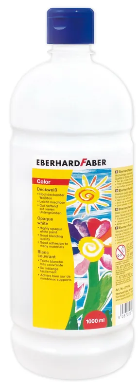Eberhard Faber Deckweiß Flasche 1000 ml Gratis Versand