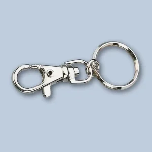 Limited Edition Schlüsselkarabiner mit Spaltring Länge 65mm, 1 Stück