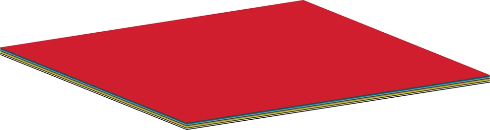 Limited Edition Tonpapier 130g/m², DIN A3, 50 Blatt farbig sortiert