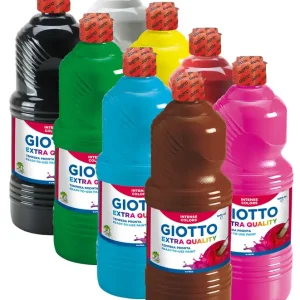 Giotto Paint Sortiment a 1000 ml 8 Farben sortiert Sonderangebot