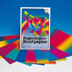 Großhandel Regenbogen-Buntpapier 50x70 cm 1 Bogen