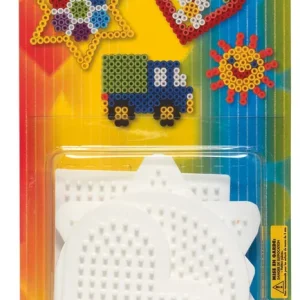 Set mit 5 kleinen Stiftplatten für Midi Bügelperlen Neu Im Sortiment