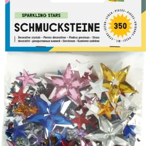 Kostenfreie Lieferung Schmucksteine 350 Stück Sterne