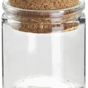 Weltweiter Versand Mini-Dekoglas mit Korken