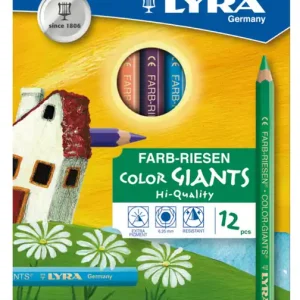 Bestpreis Farbriesen-Malstifte 12 Stifte