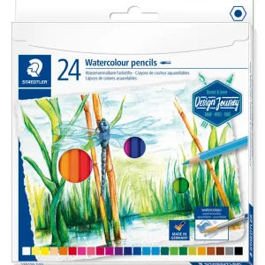 Garantierte Lieferung Farbstifte aquarell im Karton 24 Stifte