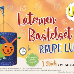 Laternen-Bastelset-Käseschachtel Raupe-Lucy, 1 Stück Kostenfreie Lieferung