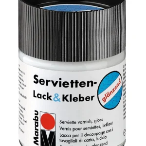 Versand Am Gleichen Tag Marabu-Servietten Lack&Kleber 50ml glänzend