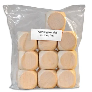 Top-Seller Holzwürfel, 10 Stück