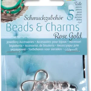 Charms Rose Gold 5 zueinander abgestimmte Teile Exklusiv