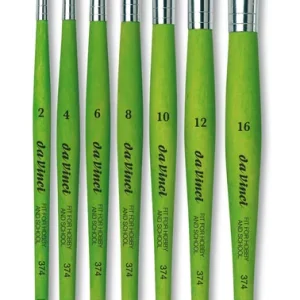 Schulmalpinsel flach Echt