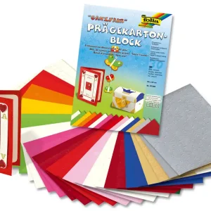 Prägekarton-Block Ganzjahr 23 x 33 cm Garantierte Lieferung