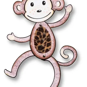 Top-Seller Gelenkfiguren, 5 Stück, weiß, inkl. Gelenkklammern