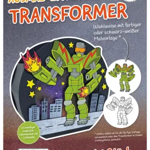 Jetzt Bestellen Laternen-Bastelset Transformer inkl. elektr. Laternenstab 30 cm