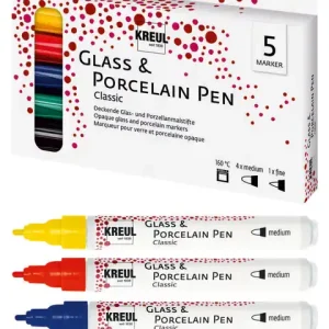 Neuheit Porcelain Pen Stifte-Set 5 Stifte brillant