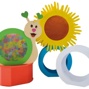 Super-Preis Laternenrohlinge, 5 Stück, weiß